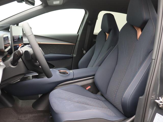 Cupra Tavascan Business 82 kWh 286PK Aut. SOH 100% Trekhaak, 360gr. Camera, Stoelverwarming, 20" LM Velgen, Navi, Keyless, Side Assist, Sennheiser Audio, Memorystoel