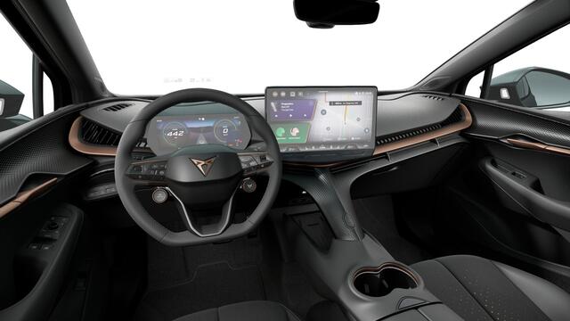 Cupra Tavascan 77kWh Elektromotor 286 1AT Adrenaline Dark Pulse | Digitaal instrumentenpaneel (Virtual Cockpit) | Draadloze Apple CarPlay(TM), Android Auto(TM) | Head-up Display met 'Augmented Reality'