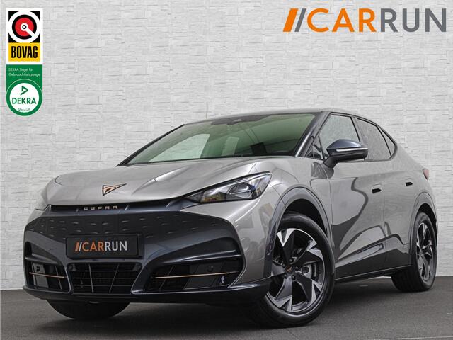 Cupra Tavascan 286pk NIEUW & RUIM 3000,= VOORDEEL! | 77 kWh | Nieuw! | Winter-Pack | Warmtepomp | Verlengde Fabrieksgarantie | 7x Op Voorraad | Adaptive Cruise Control | 3-Zone Clima | Verwarmde Voorruit | Keyless-Entry | Sfeerverlichting | Stoelverwarming | Carplay | Stuurverwarming | Getint Glas | 19 inch | Lane-Assist | Camera | Draadloos Laden |