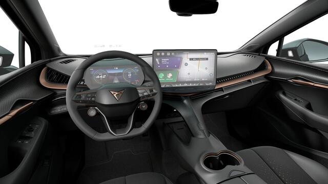 Cupra Tavascan 77kWh Elektromotor 286 1AT Adrenaline Dark Pulse | Digitaal instrumentenpaneel (Virtual Cockpit) | Draadloze Apple CarPlay(TM), Android Auto(TM) | Head-up Display met 'Augmented Reality'