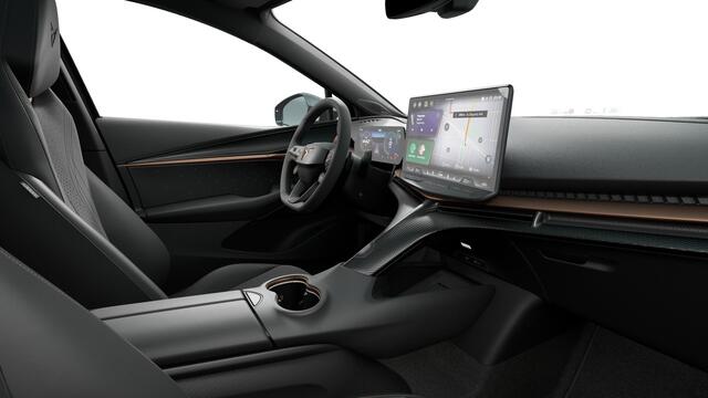Cupra Tavascan 77kWh Elektromotor 286 1AT Adrenaline Dark Pulse | Digitaal instrumentenpaneel (Virtual Cockpit) | Draadloze Apple CarPlay(TM), Android Auto(TM) | Head-up Display met 'Augmented Reality'