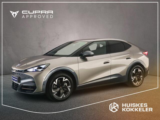 Cupra Tavascan Business 82 kWh 286pk Automaat, Warmtepomp, Stoelverwarming, Stuurverwarming, Adaptive cruise control, Navigatie, App-connect, LED koplampen, Dodehoeksensoren, Elektrische achterklep, Voorruit verwarmd