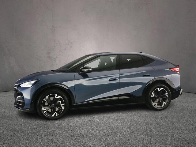 Cupra Tavascan Business 82 kWh 286pk Automaat, Warmtepomp, Adaptive cruise control, Stoelverwarming, Stuurverwarming, Achteruitrijcamera, Navigatie, App-connect, LED koplampen, Dodehoeksensoren, Parkeersensoren