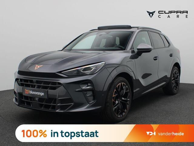 Cupra Terramar 1.5 TSI e-Hybrid VZ Performance 272PK DSG leder, matrix led, trekhaak, Sennheiser audio, 360gr. camera, head-up display, alarm, schuif-kanteldak, winterpakket, adaptive cruise met travel assist, side assist, virtual pedal, keyless, 20" lichtmetaal