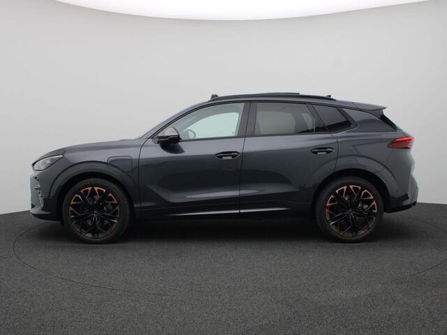 Cupra Terramar 1.5 TSI e-Hybrid VZ Performance 272PK DSG leder, matrix led, trekhaak, Sennheiser audio, 360gr. camera, head-up display, alarm, schuif-kanteldak, winterpakket, adaptive cruise met travel assist, side assist, virtual pedal, keyless, 20" lichtmetaal
