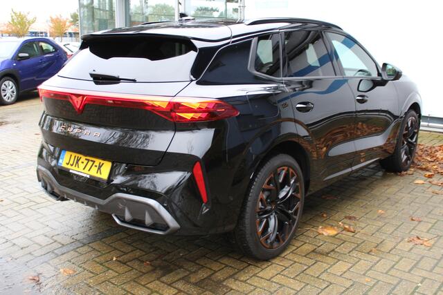 Cupra Terramar 1.5 TSI e-Hybrid VZ Performance | Panorama dak | Head-Up Display | Memory stand stoelen | Stoel & Stuurverwarming | 360* Camera | Draadloze telefoonlader | Elektrische kofferbakklep | Apple CarPlay/Android Auto | Adpative c Keyless entry/start | Sennheise