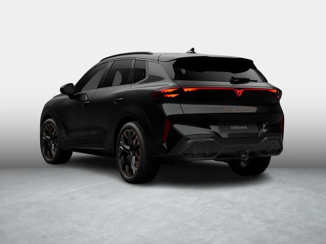 Cupra Terramar 1.5 TSI e-Hybrid VZ Performance 272PK DSG leder, trekhaak, Sennheiser audio, 360gr. camera, head-up display, matrix LED, elektrisch glazen panorama-dak, winterpakket, alarm, adaptive cruise met travel assist, side assist, virtual pedal, keyless, 20" licht