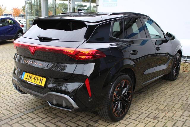 Cupra Terramar 1.5 TSI e-Hybrid VZ Performance 272pk | Incl. 12 maanden garantie | Head-Up Display | Memory seats | Stoel & Stuurverwarming | 360° Camera | Draadloze telefoonlader | Elektrische kofferbakklep | Apple CarPlay/Android Auto | Adpative cruise | Keyless entry/start | Sennheiser audiosysteem | 20 Inch LMV |