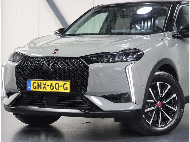 DS DS 3 1.2 130PK Performance Line | AUTOMAAT | AppleCarPlay/AndroidAuto | Navigatie | Climate Control | Adaptief Cruise Control | 360'Camera | Alcantara | Keyless | Head-Up Display | Privacy Glass | Isofix |