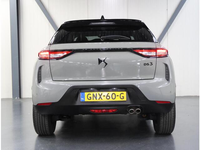 DS DS 3 1.2 130PK Performance Line | AUTOMAAT | AppleCarPlay/AndroidAuto | Navigatie | Climate Control | Adaptief Cruise Control | 360'Camera | Alcantara | Keyless | Head-Up Display | Privacy Glass | Isofix |
