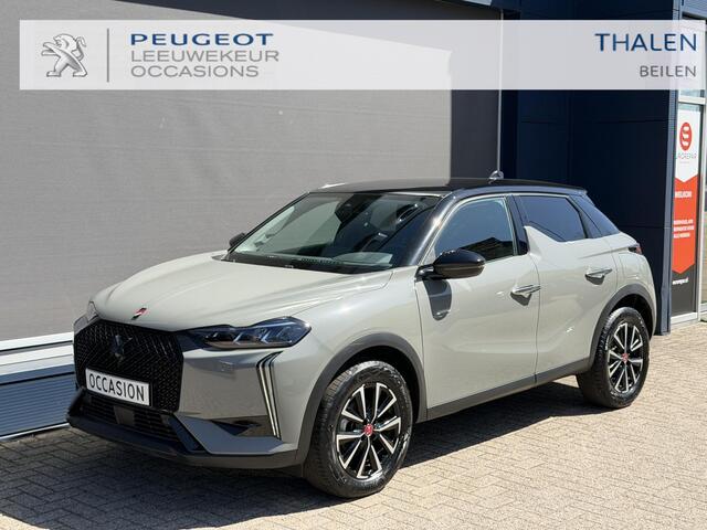 DS DS 3 1.2 Turbo 100 PK Performance Line DS3 | Facelift | Hoge Zitpositie | Navigatie via Telefoon | Parkeersensoren | Full LED Koplampen | Alcantara Bekleding | Zwart Dak | 17 inch Lichtmetalen Velgen | DAB+ Radio | Cruise Control | Digitaal Dashboard | Keyless
