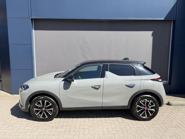 DS DS 3 1.2 Turbo 100 PK Performance Line DS3 | Facelift | Hoge Zitpositie | Navigatie via Telefoon | Parkeersensoren | Full LED Koplampen | Alcantara Bekleding | Zwart Dak | 17 inch Lichtmetalen Velgen | DAB+ Radio | Cruise Control | Digitaal Dashboard | Keyless