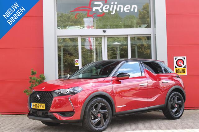 DS DS 3 CROSSBACK 1.2 130PK PERFORMANCE LINE + | NAVIGATIE | APPLE CARPLAY/ANDROID AUTO | ADAPTIVE CRUISE CONTROL | CLIMATE CONTROL | ALCANTARA DASHBOARD | DIGITAAL INSTRUMENTENPANEEL | LICHTMETALEN VELGEN | DODEHOEK BEWAKING |