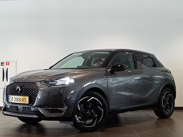 DS DS 3 CROSSBACK SUV Grand Chic Rivoli 1.2 PureTech 155pk EAT8 AUTOMAAT | DS MATRIX LED | SMART KEYLESS ENTRY | NAVI | CAMERA | DODEHOEKBEW. | NAPPA LEDER