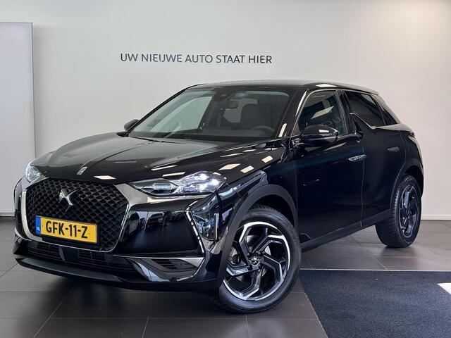 DS DS 3 CROSSBACK SUV Grand Chic Rivoli 1.2 Turbo 155pk EAT8 AUTOMAAT | DS MATRIX LED | FOCAL HIFI | SMART KEYLESS ENTRY | NAVI | CAMERA | DODEHOEKBEW. | NAPPA LEDER