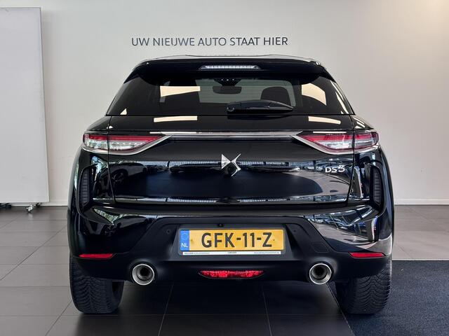 DS DS 3 CROSSBACK SUV Grand Chic Rivoli 1.2 Turbo 155pk EAT8 AUTOMAAT | DS MATRIX LED | FOCAL HIFI | SMART KEYLESS ENTRY | NAVI | CAMERA | DODEHOEKBEW. | NAPPA LEDER