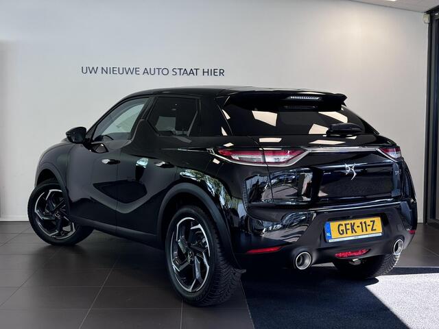 DS DS 3 CROSSBACK SUV Grand Chic Rivoli 1.2 Turbo 155pk EAT8 AUTOMAAT | DS MATRIX LED | FOCAL HIFI | SMART KEYLESS ENTRY | NAVI | CAMERA | DODEHOEKBEW. | NAPPA LEDER
