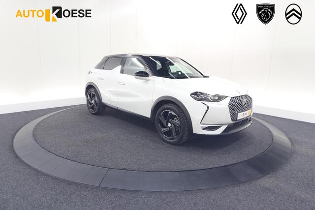 DS DS 3 CROSSBACK E-Tense So Chic 50 kWh | SHO = 93,8% | Allseason Banden | Camera | Dodehoekdetectie | Head-Up Display
