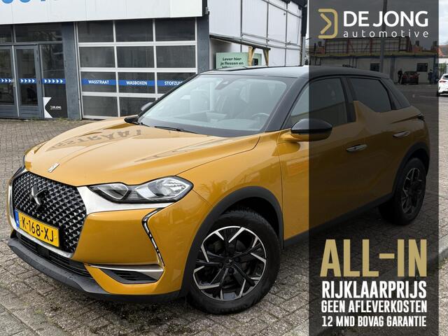 DS DS 3 CROSSBACK 1.2 PureTech Chic ALL-INRIJKLAARPRIJS/Apple carplay/Parkeersensoren/Airco/Keyless