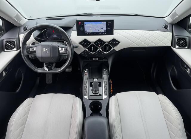DS DS 3 CROSSBACK 1.2 PT 130 EAT8 Grand Chic | Lederen interieur | Zeer compleet | Prijs is rijklaar