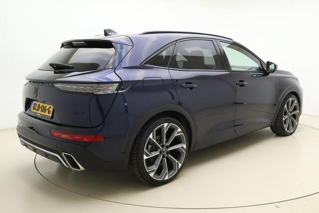 DS DS 7 E-Tense 360 4x4 Opéra Performance | E-tense | Nappa-leder | Focal Electra premium audio | 360 pk | DS Active Scan Suspension | Adaptieve vering | Stoelverwarming/verkoeling | Panoramadak | DS Night vision | Adaptive cruise control | haute couture-creatie 