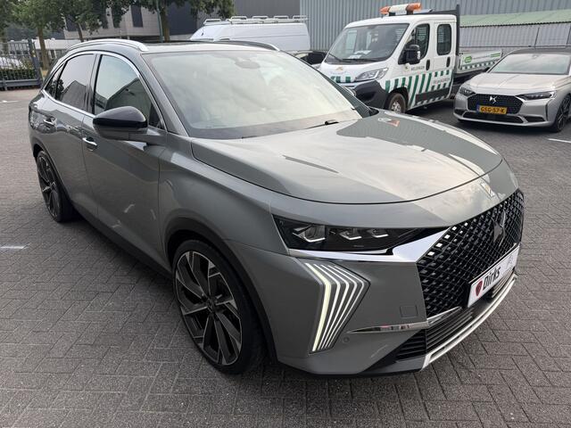 DS DS 7 360pk E-Tense 4x4 Opéra (Elektrisch Schuifdak - Leder incl verwarming/koeling/massage/geheugen - Focal Electra 0 NightVision - Elektrische Klep - 360gr Camera - 21" - Adaptieve Cruise Controle)