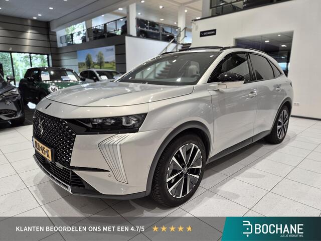 DS DS 7 1.6 PHEV 300 4x4 Etoile | Panoramadak | Leder | Trekhaak | Stoelverwarming & Ventilatie |