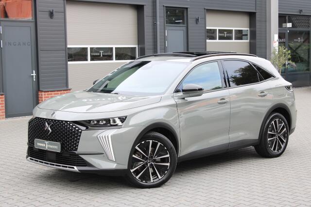 DS DS 7 1.6 PHEV 225pk Etoile + Zeer compleet + Panoramadak + Lederen stoelen met geheugen + Nightvision + 360 Panorama camera + 19 inch LM + Zwarte hoogglanslijsten + Adaptieve Cruise control + Keyless