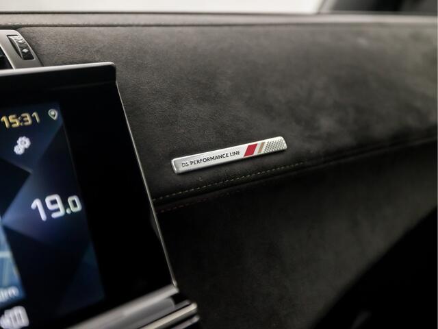 DS DS 7 Crossback 1.6 PureTech Performance Line 181Pk Automaat (APPLE CARPLAY, GROOT NAVI, LEDER/ALCANTARA, STOELVERWARMING, SPORTSTOELEN, 360 CAMERA, LED KOPLAMPEN, ZWART HEMEL, NIEUWE APK, NIEUWSTAAT)