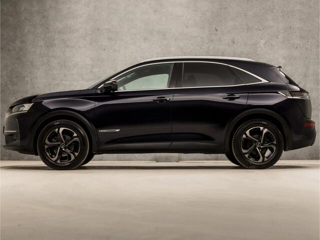DS DS 7 Crossback 1.2 PureTech Executive (APPLE CARPLAY, GROOT NAVI, LEDER, 360 CAMERA, MEMORY SEATS, STOELVERWARMING, KEYLESS, MASSAGE, ZWART HEMEL, NIEUWE APK, NIEUWSTAAT)