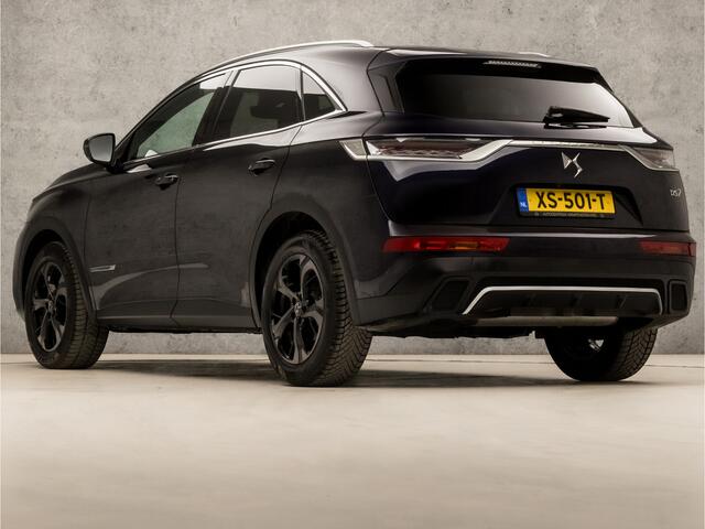 DS DS 7 Crossback 1.2 PureTech Executive (APPLE CARPLAY, GROOT NAVI, LEDER, 360 CAMERA, MEMORY SEATS, STOELVERWARMING, KEYLESS, MASSAGE, ZWART HEMEL, NIEUWE APK, NIEUWSTAAT)