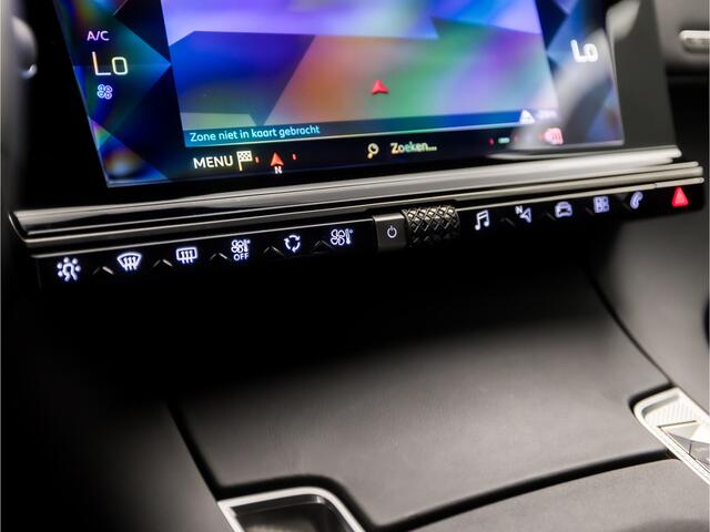 DS DS 7 Crossback 1.2 PureTech Executive (APPLE CARPLAY, GROOT NAVI, LEDER, 360 CAMERA, MEMORY SEATS, STOELVERWARMING, KEYLESS, MASSAGE, ZWART HEMEL, NIEUWE APK, NIEUWSTAAT)