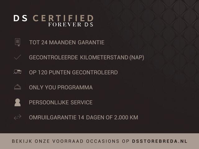 DS DS 7 Crossback E-Tense AWD 300pk Rivoli | Zwart Leder | Adaptieve cruise control | Panoramadak |