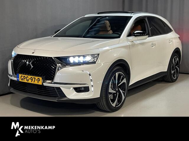 DS DS 7 Crossback E-Tense 4x4 Grand Chic 20"/Trekhaak/Panoramadak/Leder/Night VISION/Stoelverwarming/Stoelventilatie/Voorruitverwarming/LED Vision/HiFi FOCAL/Adaptieve cruise