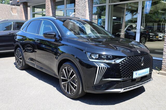 DS DS 7 Crossback E-Tense 4x4 Opera PANO LEER+MEMORY RUIT+STOELVERWARMING 360-CAMERA ZWARTE-HEMEL 19"LMV STUURFLIPPERS ENZ!