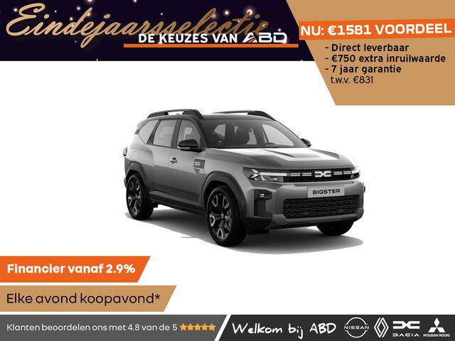 Dacia Bigster Limited Edition Hybrid | Achteruitrijcamera | Cruise Control en snelheidsbegrenzer | Dacia Handsfree card voor openen, sluiten en starten zonder sleutel