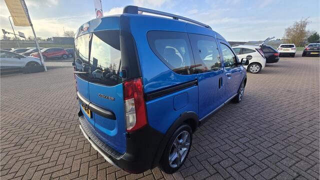 Dacia DOKKER 1.3 TCe Stepway 131 PK , AIRCO, Multimediasysteem, Navigatie, Achteruitrijcamera, Cruise control, Bluetooth, Parkeersensoren, Elektrische ramen en spiegels, BOVAG GARANTIE