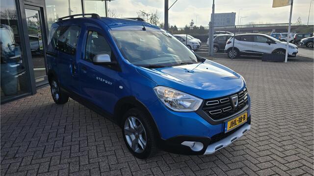 Dacia DOKKER 1.3 TCe Stepway 131 PK , AIRCO, Multimediasysteem, Navigatie, Achteruitrijcamera, Cruise control, Bluetooth, Parkeersensoren, Elektrische ramen en spiegels, BOVAG GARANTIE