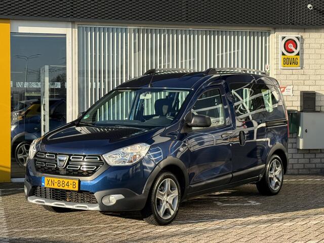 Dacia DOKKER 1.6 SCe Bi-Fuel Stepway | NAP | Trekhaak | Navigatie | Achteruitrijcamera | DAB | Cruise Control | Airco | Parkeersensoren |