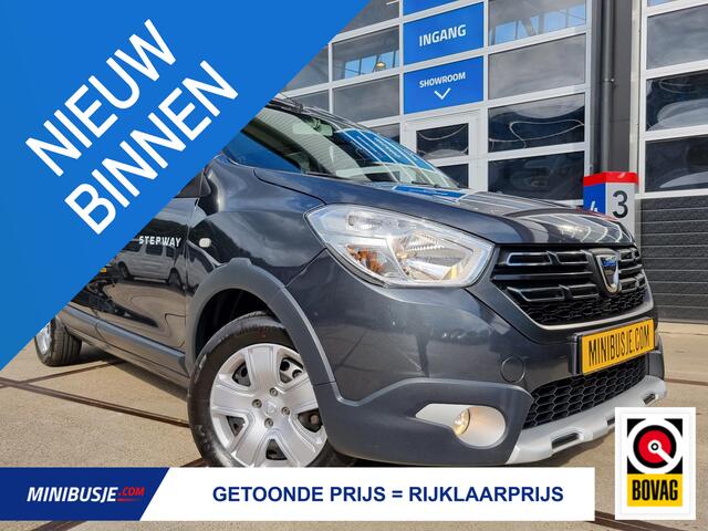 Dacia DOKKER 1.3 TCe Stepway 130pk. NAVI / CRUISE / CAMERA / PDC / AIRCO