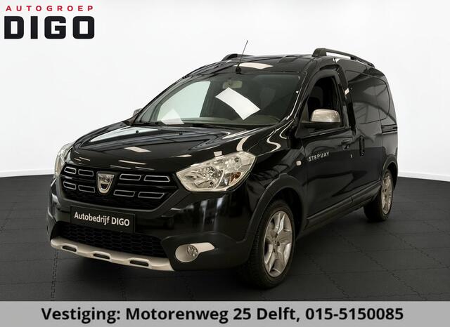 Dacia DOKKER 1.3 TCe Stepway 130PK GARANTIE TOT 06-2029!* . NAVIGATIE . ACHTERUITRIJ CAMERA . TREKHAAK 1.200KG TREK GEWICHT! .