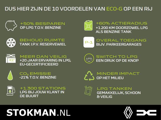 Dacia DUSTER 1.0 TCe Bi-Fuel Prestige | Lederen bekleding | Sidesteps | 360 graden camera | motorkapbescherming | | incl. Bovag rijklaarpakket met 12 maanden garantie |