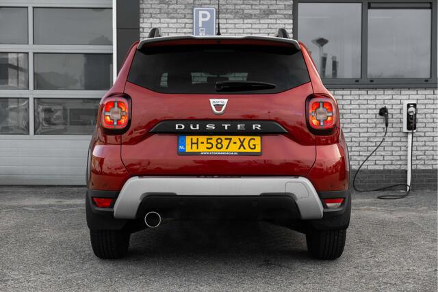 Dacia DUSTER 1.0 TCe Bi-Fuel Prestige | Lederen bekleding | Sidesteps | 360 graden camera | motorkapbescherming | | incl. Bovag rijklaarpakket met 12 maanden garantie |