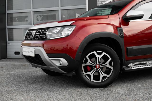 Dacia DUSTER 1.0 TCe Bi-Fuel Prestige | Lederen bekleding | Sidesteps | 360 graden camera | motorkapbescherming | | incl. Bovag rijklaarpakket met 12 maanden garantie |