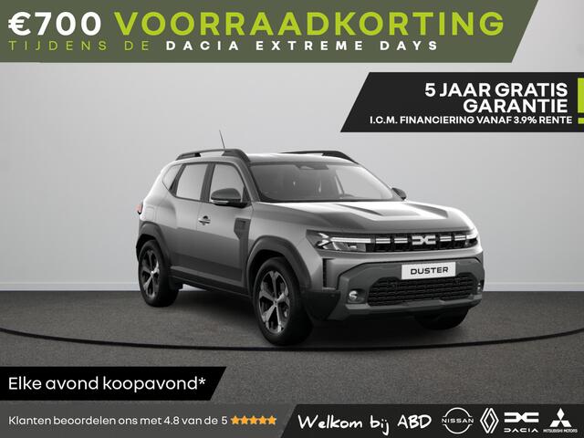 Dacia DUSTER Hybrid 140 6DCT Journey | Achteruitrijcamera | Cruise Control met snelheidsbegrenzer | Dacia Handsfree card voor openen, sluiten en starten zonder sleutel