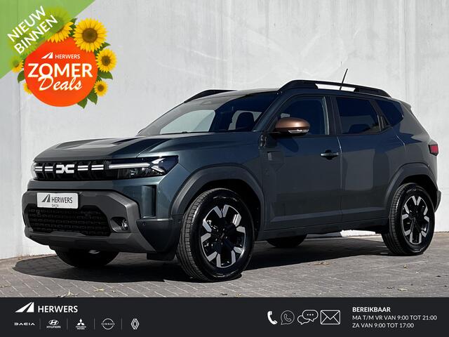 Dacia DUSTER 1.6 Hybrid 140 Extreme Automaat / Weinig km / Navigatie / Camera 360° / Apple Carplay Android / Dode hoek detectie /