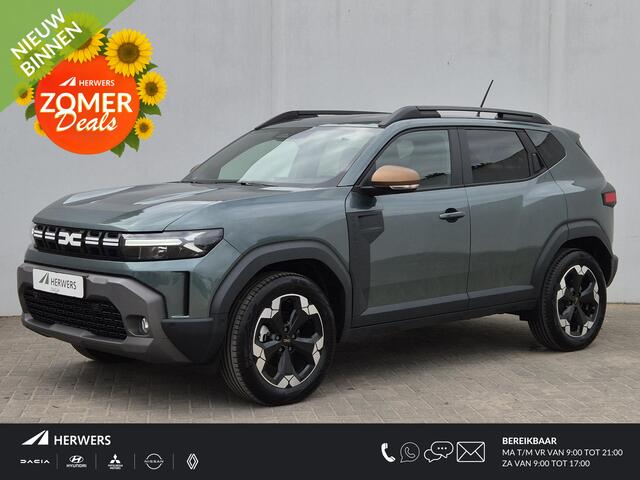 Dacia DUSTER 1.6 Hybrid 140 Extreme Automaat / Techno-pakket / Apple Carplay Android Auto / Achteruitrijcamera / Cruise control / Navigatie / Climate control / Parkeersensoren voor en achter / Keyless Entry/Start /