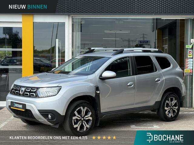 Dacia DUSTER 1.3 TCe Prestige | Rondom zicht camera | Navigatie | Climate Control | DAB | LED | Cruise Control | Lichtmetaal | Leer | Stoelverwarming |