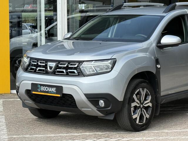 Dacia DUSTER 1.3 TCe Prestige | Rondom zicht camera | Navigatie | Climate Control | DAB | LED | Cruise Control | Lichtmetaal | Leer | Stoelverwarming |