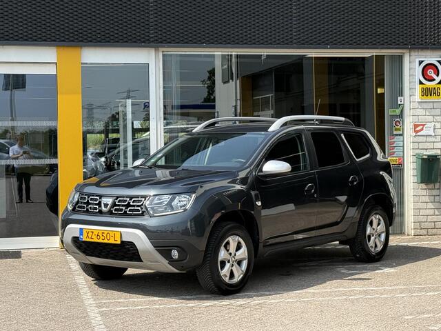 Dacia DUSTER 1.6 SCe Prestige LPG | NAP | Eerste Eigenaar | Trekhaak | Navigatie | Achteruitrijcamera | Cruise Control | Parkeersensoren | Airco | Lichtmetaal |